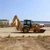Low price earth moving machinery China backhoe loader excavator for sale