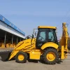 Low price earth moving machinery China backhoe loader excavator for sale