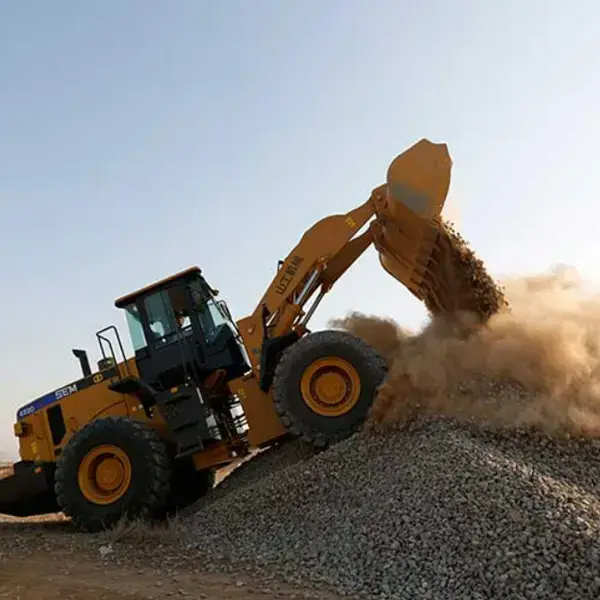 Quality earth moving machinery 3m3 5ton wheel loader SDLG L956F