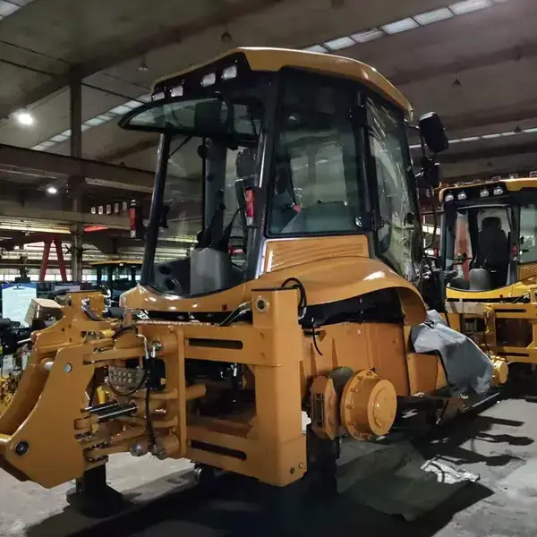 Best quality road construction machinery 75kW 3ton backhoe loader TLB