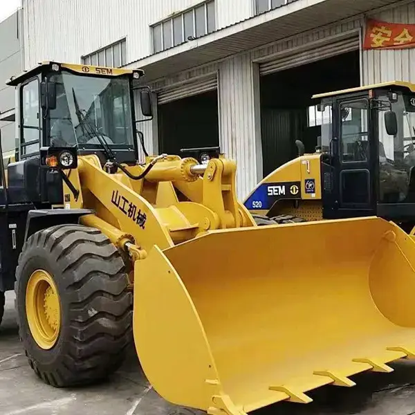 655D 5 ton 3 cubic bucket front end loader China SEM wheel loader