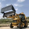 Best quality road construction machinery 75kW 3ton backhoe loader TLB