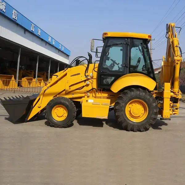 Best quality road construction machinery 75kW 3ton backhoe loader TLB