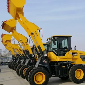 CE certified mini loader small size low price 2ton front loader