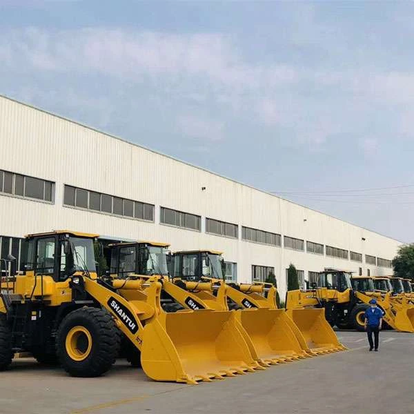 Payloader 5tons Shantui wheel loader SL56H 3 cubic loader