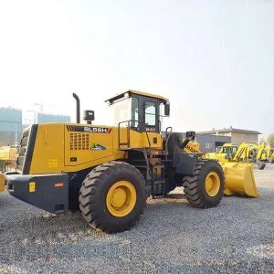 Payloader 5tons Shantui wheel loader SL56H 3 cubic loader