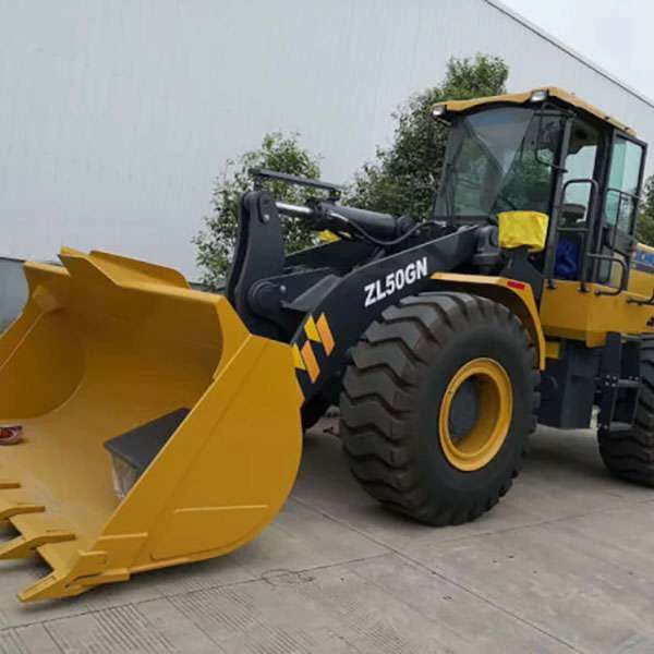 XCMG 5ton front wheel loader ZL50GN price with 3 cubic bucket