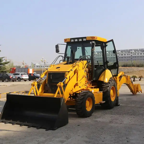 4×4 China backhoe loader for sale 2.5ton wheel loader backhoe