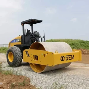 Road compactor 12ton full hydraulic roller SEM512
